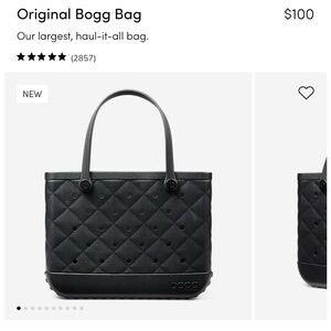 BOGG BAG Quilted Black Original